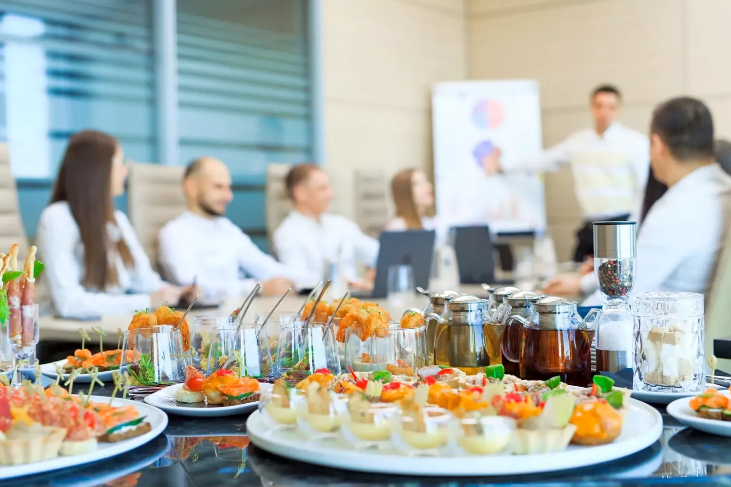 Corporate event dining 