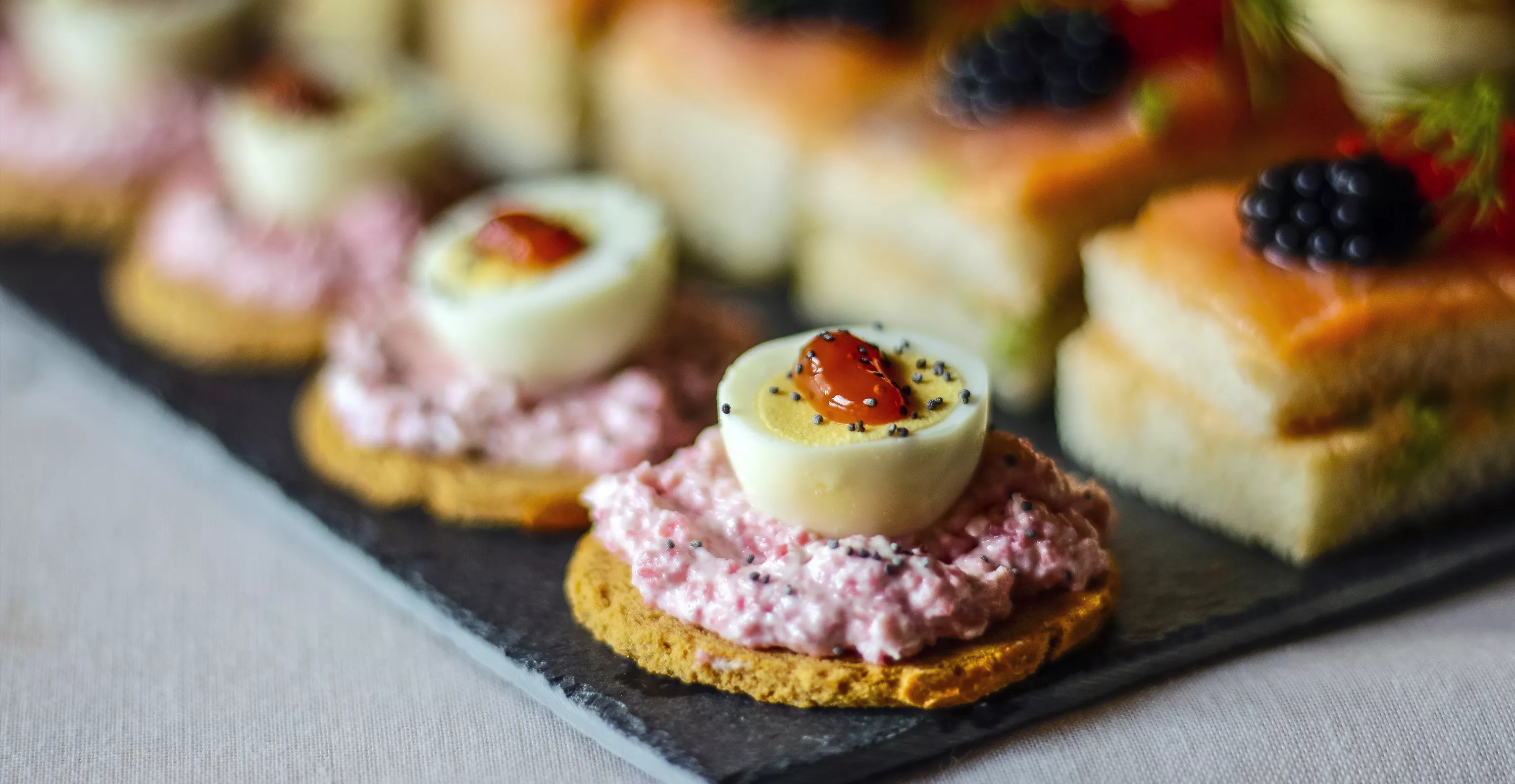 Canapes from Pulse Bespoke Catering, Brighton, Sussex